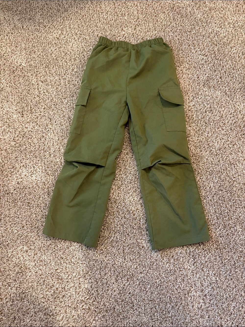 Children’s Olive Cargo Pants